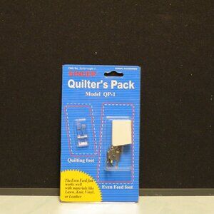 Singer Quilter’s Pack Model QP-1 for Featherweight II, w/Even Feed & Quilters Ft